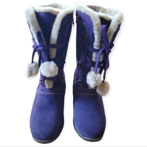 Brilliant Waterproof Suede Betsy Boots